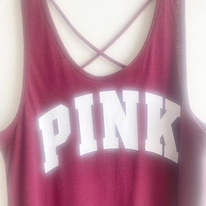 Victoria’s Secret Pink Ladies Medium Tank Top